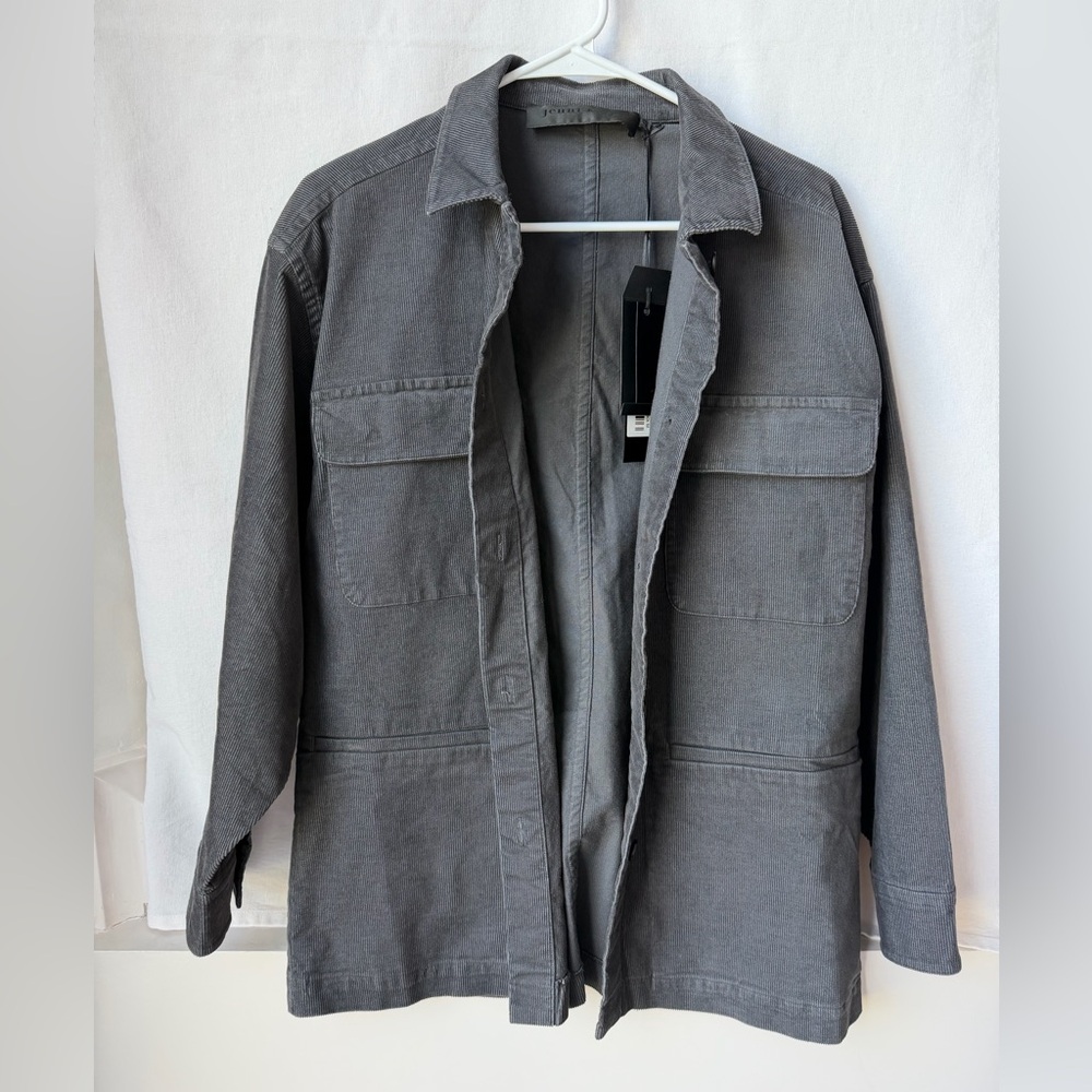 Jenni Kayne Corduroy Jacket Washed Black Size M New with Tags - Picture 2 of 7